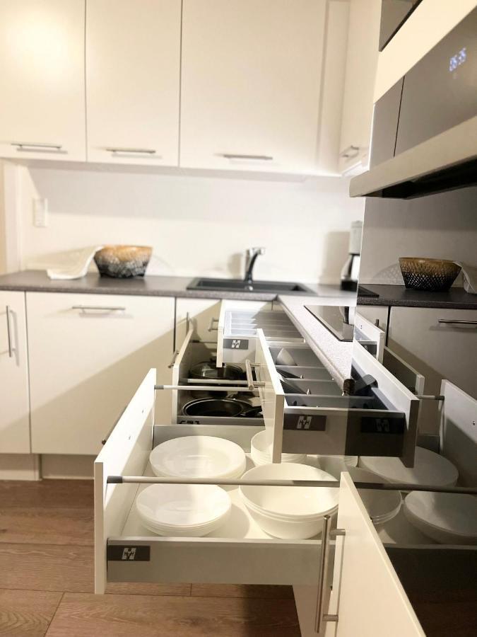 Scandinavian Apartment Hotel - Lunden 1 - Central 3 Bedroom Apartment On Two Floors Horsens Exterior foto